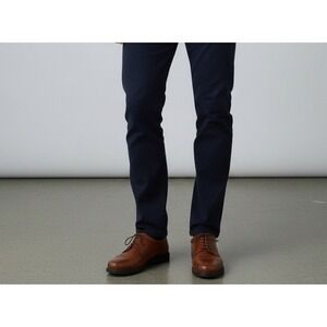 Johnston & Murphy PASSPORT Cap-Toe Oxfords‎ Brown Cognac Leather Lace UpMens 12M